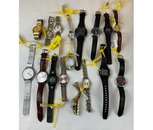 Lot of 17 watches- Timex, Swatch, Coach and more!